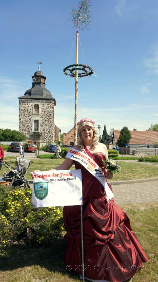 Königin der Texte Charlene Wolff in Rogätz